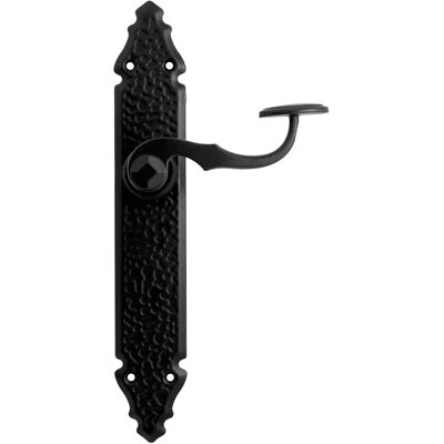 Manilha de Porta Rústica Forjada Preta - Manilha de Porta Manilha de Porta Rústica Forjada Preta - Manilha de Porta