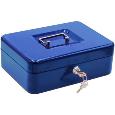Micel CFC09 Safe-deposit box - Stahl, Blau, 25x18x9cm Micel CFC09 Safe-deposit box - Stahl, Blau, 25x18x9cm