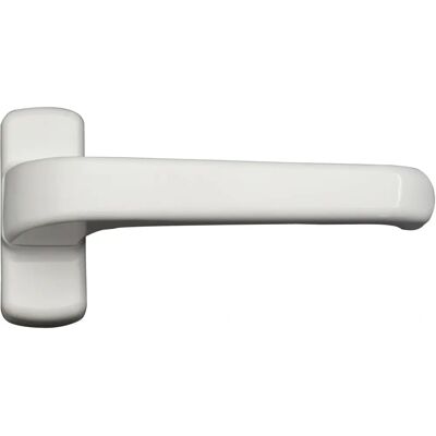 Maçaneta de porta em alumínio branco Micel 68000 - Maçaneta de porta Maçaneta de porta em alumínio branco Micel 68000 - Maçaneta de porta