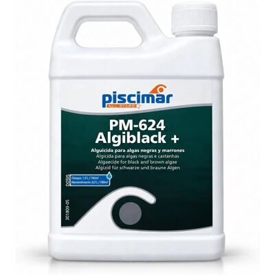 Piscimar PM-624 Algiblack - Removedor de algas e bactérias para piscina Piscimar PM-624 Algiblack - Removedor de algas e bactérias para piscina