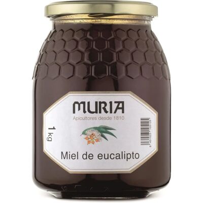 Muria Miel de Eucalipto 1kg - Miel de la Península Ibérica Muria Miel de Eucalipto 1kg - Miel de la Península Ibérica