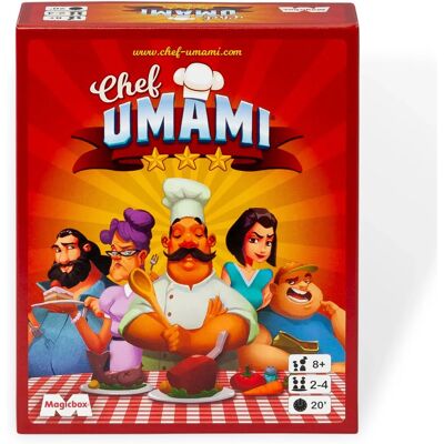 Magic Box Toys Chef Umami - Multicolor Kaartspel voor 8+ jaar Magic Box Toys Chef Umami - Multicolor Kaartspel voor 8+ jaar