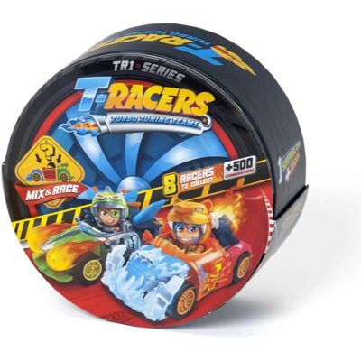 Magic Box T-Racers Ruota Turbo - Set di corse in plastica Magic Box T-Racers Ruota Turbo - Set di corse in plastica
