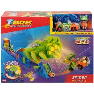 MagicBox T-Racers Spider Attack - Játék Szett MagicBox T-Racers Spider Attack - Játék Szett