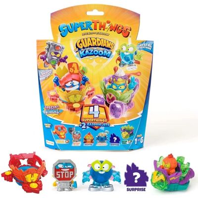 Superthings Kazoom Jets Pack 4 + 2 - Spielzeugset Superthings Kazoom Jets Pack 4 + 2 - Spielzeugset