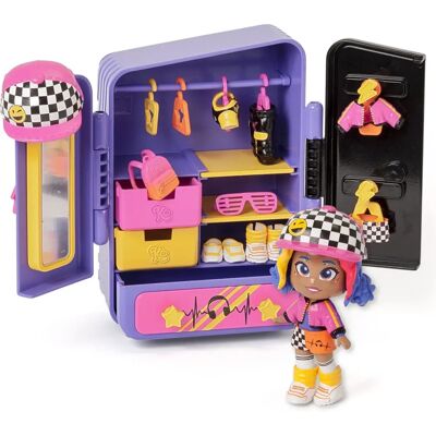 KookyLoos Mel's Kleiderschrank Puppe - Mini Mode Spielzeug KookyLoos Mel's Kleiderschrank Puppe - Mini Mode Spielzeug
