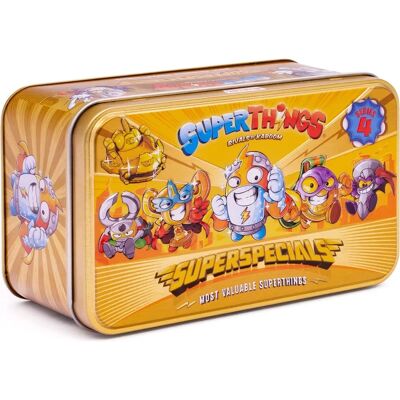 Superthings Iv Gold Tin Superspecials - Játékkarakterok Superthings Iv Gold Tin Superspecials - Játékkarakterok