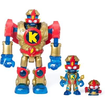 Figura Superbot Kazoom Power Armatura Dorata - Action Figure Figura Superbot Kazoom Power Armatura Dorata - Action Figure