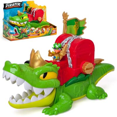 Ninguno King Croc - Figura d'Azione - Avventura nella Giungla Ninguno King Croc - Figura d'Azione - Avventura nella Giungla
