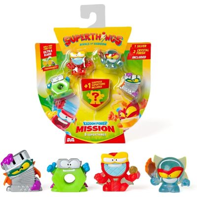SuperThings Kazoom Power Mission Pack - Actionfigurer SuperThings Kazoom Power Mission Pack - Actionfigurer