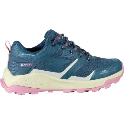 Scarpe Hi-Tec Toubkal Low Waterproof blu tempesta rosa donna - 39 Scarpe Hi-Tec Toubkal Low Waterproof blu tempesta rosa donna - 39