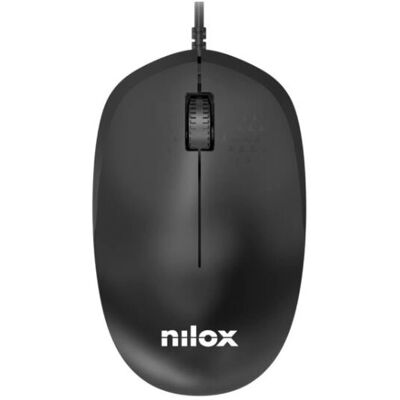 Nilox MOUSB1012 Preto 1200 DPI - rato Nilox MOUSB1012 Preto 1200 DPI - rato