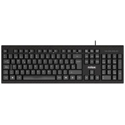 Nilox NXKME0011 Teclado e Rato USB Preto Nilox NXKME0011 Teclado e Rato USB Preto