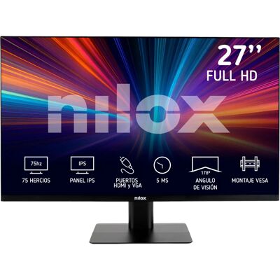 Monitor Nilox NXM27FHD11 27" IPS Full HD - Wyświetlacz komputerowy Monitor Nilox NXM27FHD11 27" IPS Full HD - Wyświetlacz komputerowy