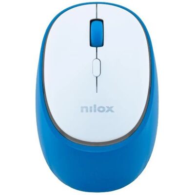 Souris sans fil Bluetooth Nilox NXMDWS103 - Ambidextre, 1600 DPI Souris sans fil Bluetooth Nilox NXMDWS103 - Ambidextre, 1600 DPI