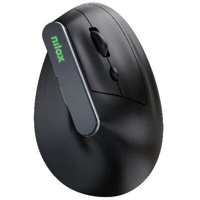 Souris ergonomique verticale sans fil Nilox NXMOEVR01B - Publicité Souris ergonomique verticale sans fil Nilox NXMOEVR01B - Publicité