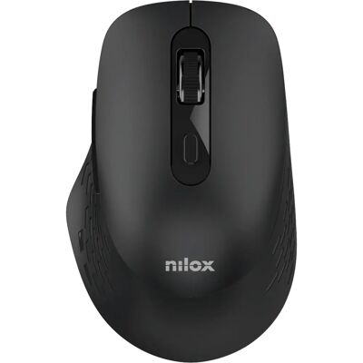 Nilox Kabellose Maus Dual Bluetooth USB 1600 DPI Nilox Kabellose Maus Dual Bluetooth USB 1600 DPI
