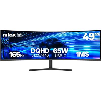 Nilox - 49 pulgadas Dual QHD - 5120 x 1440 - LCD - monitor Nilox - 49 pulgadas Dual QHD - 5120 x 1440 - LCD - monitor
