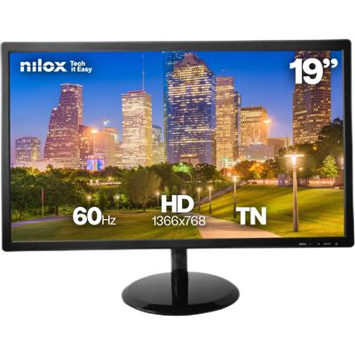 Nilox - NXM19FHD22 - 19 - 1366x768 - Monitor Nilox - NXM19FHD22 - 19 - 1366x768 - Monitor