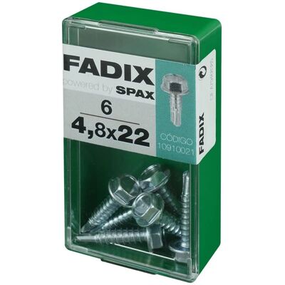 FADIX Stahl-Schraube 4,8x22mm - 6 Stück FADIX Stahl-Schraube 4,8x22mm - 6 Stück