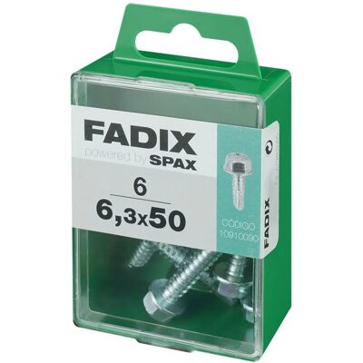 FADIX - Vite autofilettante esagonale 6,3x50mm - Vite FADIX - Vite autofilettante esagonale 6,3x50mm - Vite