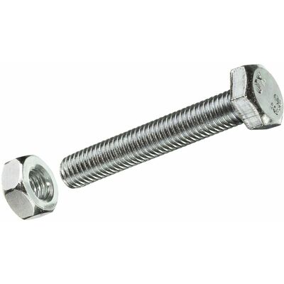 FADIX M8 x 20 mm Stahl Hex-Nägel - Schraubenschachtel - Galvanisiert FADIX M8 x 20 mm Stahl Hex-Nägel - Schraubenschachtel - Galvanisiert