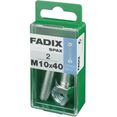 FADIX Viti e dadi esagonali M10 x 40 mm - Viti e dadi FADIX Viti e dadi esagonali M10 x 40 mm - Viti e dadi