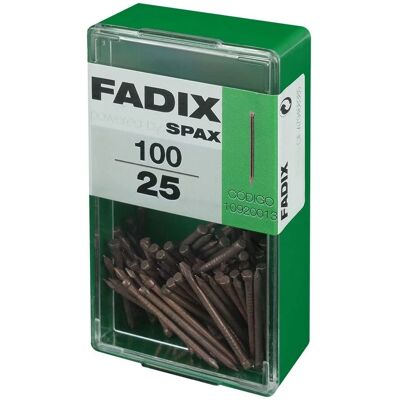 FADIX Stahl Nägel 1,5x25mm 100 Stück - Nägel FADIX Stahl Nägel 1,5x25mm 100 Stück - Nägel