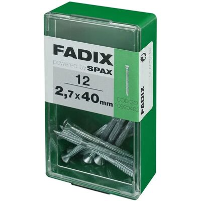 FADIX Chiodi Testa Piatta - 2,7 x 40 mm - Chiodi FADIX Chiodi Testa Piatta - 2,7 x 40 mm - Chiodi
