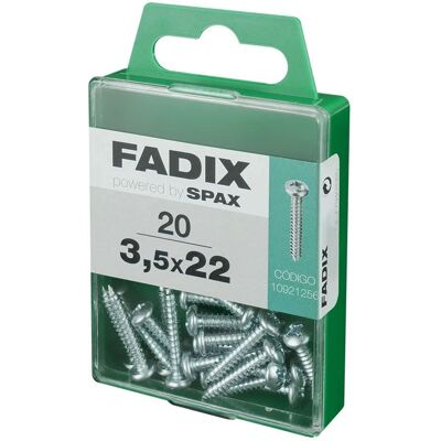 FADIX Stalen Schroef 3,5x22mm - Schroef FADIX Stalen Schroef 3,5x22mm - Schroef