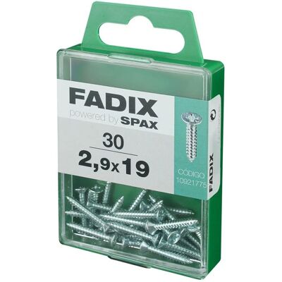 FADIX Stalen schroef 2,9x19mm - Schroef FADIX Stalen schroef 2,9x19mm - Schroef