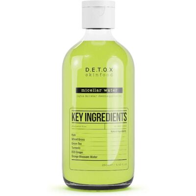 SKINFOOD Eau Micellaire - Nettoyage doux pour tous types de peau - 250ml - Publicité SKINFOOD Eau Micellaire - Nettoyage doux pour tous types de peau - 250ml - Publicité