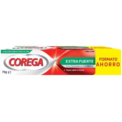 Creme Fixa Próteses Corega - Muito Forte - Sabor a Menta - 70g Creme Fixa Próteses Corega - Muito Forte - Sabor a Menta - 70g