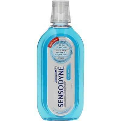 Enxaguante Bucal Sensodyne Hortelã Refrescante - Protege dentes sensíveis - 500ml Enxaguante Bucal Sensodyne Hortelã Refrescante - Protege dentes sensíveis - 500ml