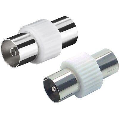 Metronic - Adattatore cavo antenna TV femmina a femmina - Tipo di TV Metronic - Adattatore cavo antenna TV femmina a femmina - Tipo di TV