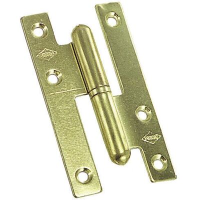Hinge de porte WOLFPACK 403/9,5 Laiton Gauche Hinge de porte WOLFPACK 403/9,5 Laiton Gauche