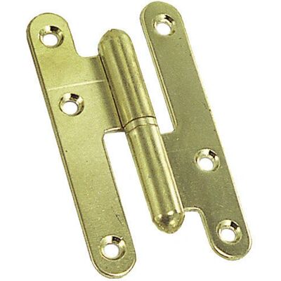 Dobradiça de porta Wolfpack 403/9,5 com borda redonda - Dobradiça Dobradiça de porta Wolfpack 403/9,5 com borda redonda - Dobradiça