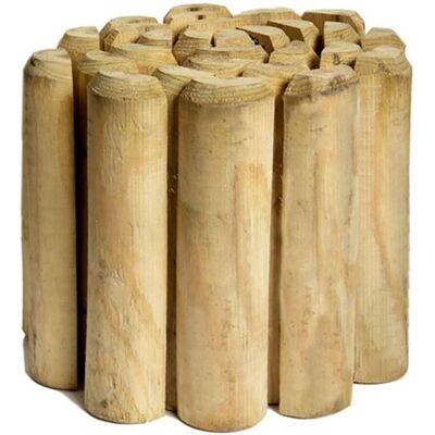 Faura - Bordura Flexible de Madera - 40x7x250 cm - Borde Faura - Bordura Flexible de Madera - 40x7x250 cm - Borde