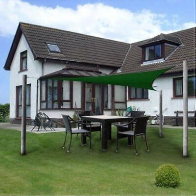 Faura - Dreieckiger Sonnenschutz Triangel Grün 5x5x5m Faura - Dreieckiger Sonnenschutz Triangel Grün 5x5x5m