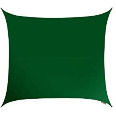 Faura - Grüner quadratischer Schattensegel 150 g/m2 - 5x5m Faura - Grüner quadratischer Schattensegel 150 g/m2 - 5x5m