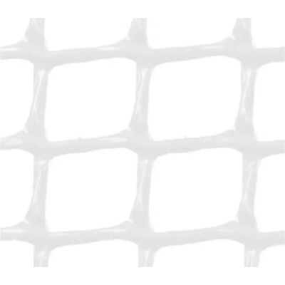 Gardeneas - Malla Plástica Cuadrada 20x20mm Blanca 25m - Malla de jardín Gardeneas - Malla Plástica Cuadrada 20x20mm Blanca 25m - Malla de jardín