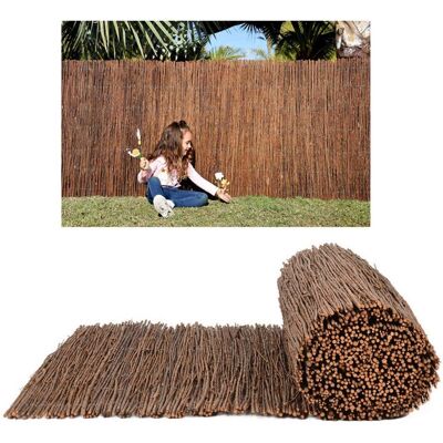 SUINGA - Valla de mimbre multivarilla 1 x 3 - 1 x 3 m - 95% occultation - fence SUINGA - Valla de mimbre multivarilla 1 x 3 - 1 x 3 m - 95% occultation - fence