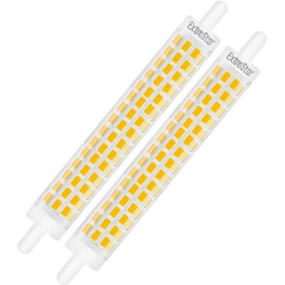 EXTRASTAR Lampadina LED R7s 118mm 8W 800lm Bianco Caldo 360° - Lampada LED EXTRASTAR Lampadina LED R7s 118mm 8W 800lm Bianco Caldo 360° - Lampada LED