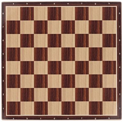 BIGHUB Planche d'Échecs en Bois Aqua 40x40 cm - Élégant et Compact - Publicité BIGHUB Planche d'Échecs en Bois Aqua 40x40 cm - Élégant et Compact - Publicité