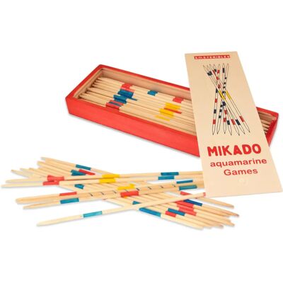 Aquamarine Mikado - Duurzaam FSC 100% Houten Spel voor 7+ - Bordspel Aquamarine Mikado - Duurzaam FSC 100% Houten Spel voor 7+ - Bordspel