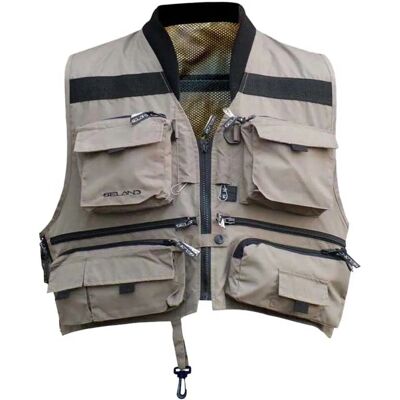 Seland Lightweight Fishing Vest - Brown Seland Lightweight Fishing Vest - Brown