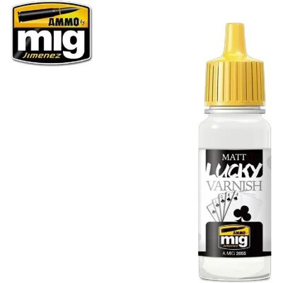 AMMO BY MIG - MATT LUCKY VARNIS 17ML - Matte - 17ML - Vernis - Publicité AMMO BY MIG - MATT LUCKY VARNIS 17ML - Matte - 17ML - Vernis - Publicité