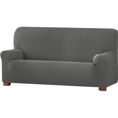 Funda de Sofá Cora de Eysa - Elástica, Resistente, Gris Funda de Sofá Cora de Eysa - Elástica, Resistente, Gris