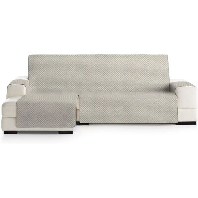 Housse de canapé en microfibre Eysa - Beige-Grey - 250-300 cm Housse de canapé en microfibre Eysa - Beige-Grey - 250-300 cm