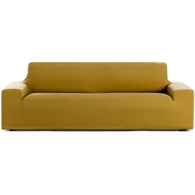 Housse de Canapé Bronx Moutarde 4 Places - Housse de Sofa - Publicité Housse de Canapé Bronx Moutarde 4 Places - Housse de Sofa - Publicité